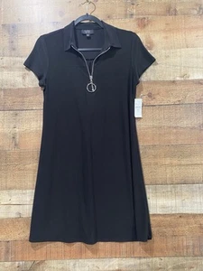 New With Tags MSK Black Dress Size Petite Medium - Picture 1 of 3