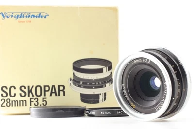 [Near MINT in Box ] Voigtlander SC Skopar 28mm f/3.5 Nikon S mount From JAPAN - Image 1 of 4