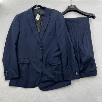 Nuevo con etiquetas Trajes Cavalli Para hombres Lana Azul Marino Blazer Traje y Pantalones 2 piezas Conjuntos Talla 56/50 Foto 1 de 4