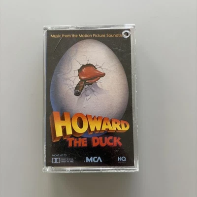 HOWARD THE DUCK Music From The Motion, Picture Soundtrack Cassette VTG HTF RARE - Image 1 of 4