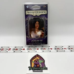 Jacqueline Fine Mystic Arkham Horror LCG FFG Investigator Starter Deck - Picture 1 of 13
