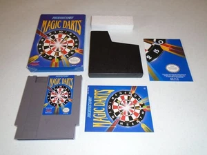 Magic Darts with poster by Romstar ☆☆ Authentic CIB Complete (Nintendo) NES game - Picture 1 of 9