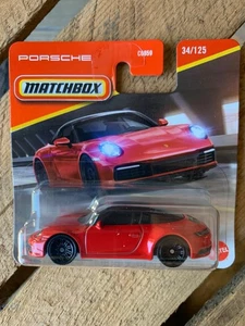 MATCHBOX PORSCHE 911 TARGA Red 34/125 2025 NEW - Picture 1 of 3