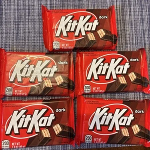 Lotto di 5 kit Kat cialde croccanti fondenti caramelle al cioccolato fondente | 1,5 oz 12/25 - Foto 1 di 2