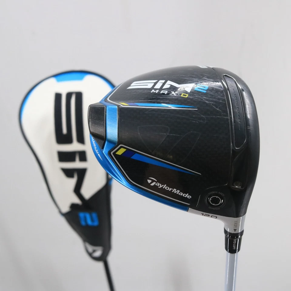 TaylorMade SIM2 Max D Driver 12.0 Deg Graphite Air Speeder A Senior RH S-155588 - Image 1 of 4