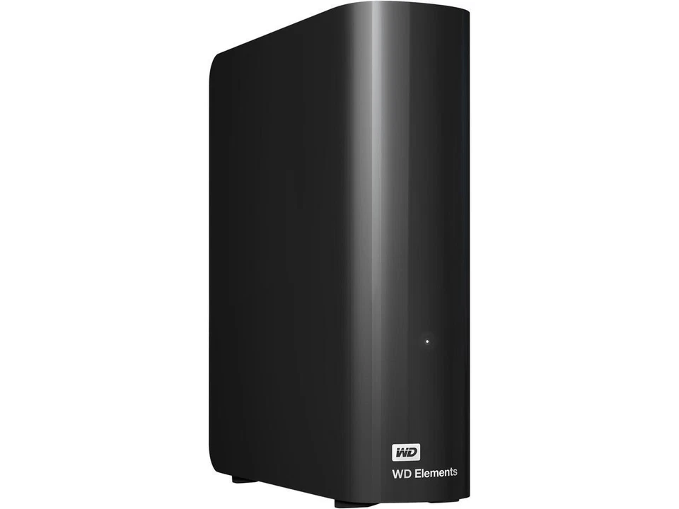 WD Elements 6TB USB 3.0 Desktop External Hard Drive WDBWLG0060HBK-NESN Black - Image 1 of 4