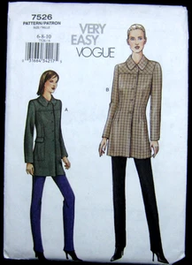 Vogue Muster Misses/Misses Petite Jacke & Hose #7526 Größe: 6, 8, 10 ungeschnitten - Bild 1 von 9
