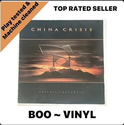 China Crisis- What Price Paradise 12” Vinyl Album V2410 1986 EX / VG+ - Image 1 of 4