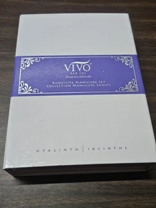 Vivo Per Lei Dead Sea Minerals Exquisite Manicure Set - Hyacinth NEW IN BOX!! - Picture 1 of 4