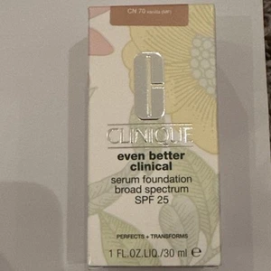 Clinique Even Better Clinical Serum Foundation SPF 25 - CN 70 Vanilla 1 oz - Picture 1 of 4