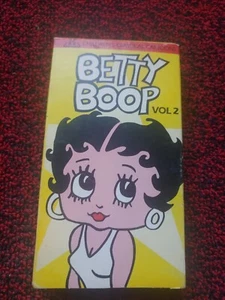 Vintage Betty Boop Vol 2 VHS Tape Classic Cartoon Run Time 30 Minutes 4 Cartoons - Picture 1 of 2