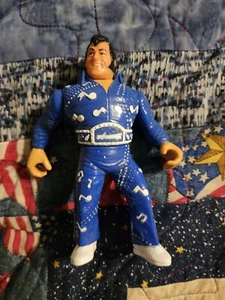 VINTAGE WWF HASBRO HONKY TONK MAN ACTIONFIGUR ACTION FUNKTIONIERT #45 - Bild 1 von 1