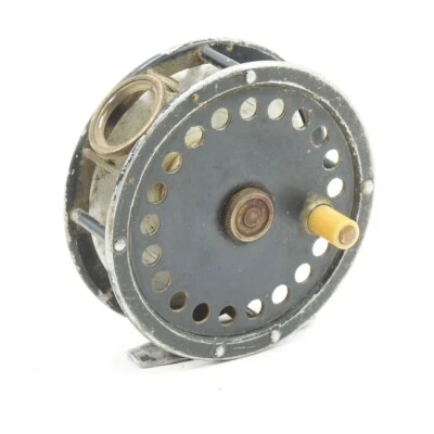 Shakespeare Russell No. Carrete de pesca con mosca 1896. Con protector de línea de ágata. Foto 1 de 4