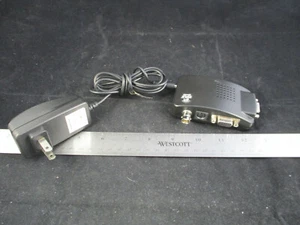 PYLE PBNC7503 VIDEO CONVERTER & pwr supp w/ BNC, Svideo, VGA inputs; VGA output - Picture 1 of 6