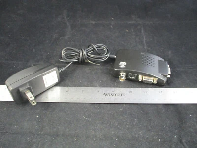 CONVERTIDOR DE VIDEO PYLE PBNC7503 y soporte pwr con entradas BNC, Svideo, VGA; salida VGA Foto 1 de 4