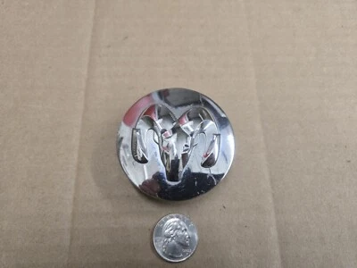 Dodge OEM 2004-2013 Caliber Dakota Ram 1500 Chrome Center Dust Cap 52110398AA - Image 1 of 4