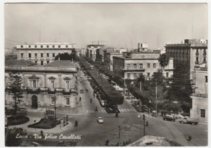 LECCE - VIA FELICE CAVALLOTTI - VIAGG. 1962 -16588- - Picture 1 of 1