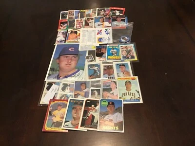 RICK REUSCHEL Oddball Insert & Regular issue Baseball CUBS YOU CHOOSE - Image 1 of 4