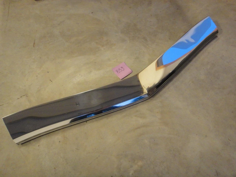 Chrysler Windsor 1954 sedán barra de parrilla inferior moldura de acero inoxidable usada pieza OEM #853 Foto 1 de 4