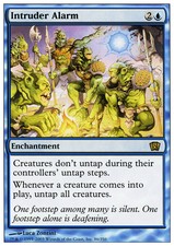 8th Edition Intruder Alarm x1 Moderate Play, English Magic Mtg M:tG