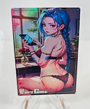 Jinx Trading Card Waifu Field Center Super Holographic Amanda Lapalme