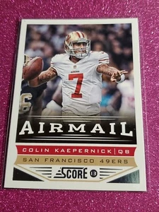 2013 Score Colin Kaepernick Air Mail #248 San Francisco 49ers - Picture 1 of 2