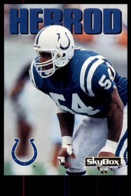 1992 SkyBox Jeff Herrod Indianapolis Colts #62 - Image 1 of 2