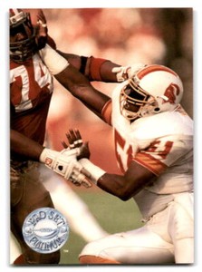 Broderick Thomas 1991 Pro Set Platinum #121 Tampa Bay Buccaneers FOOTBALL