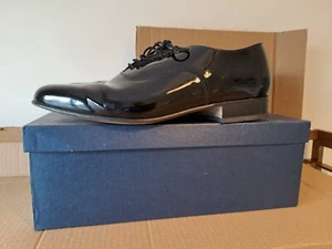 Sanders Black Leather Lace Up UK 9 RRP£110 - Picture 1 of 9