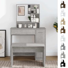Toeletta con Specchio Tavolo da Trucco 86,5x35x136 cm Colori Diversi vidaXL