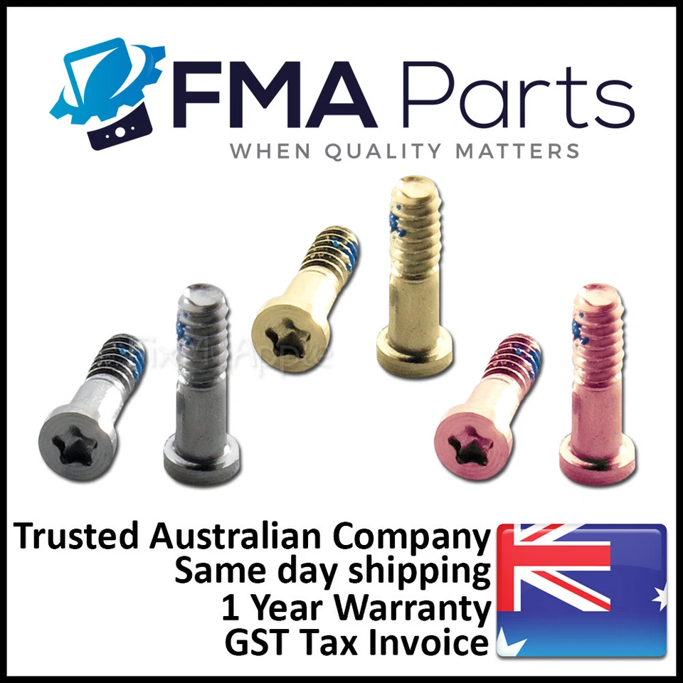 iPhone 6 6S 7 8 X XS 11 Original Pentalobe Bottom Screws Replacement 5 Star PLUS - Image 1 of 1