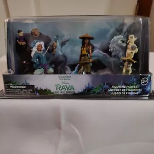 Juego de 6 figuras de lujo de Raya y el último dragón juguetes Disney nuevo - Imagen 1 de 6