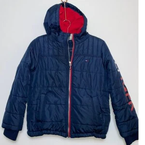 Tommy Hilfiger Youth Puffer Jacket - Size S (7/8) - Warm with Soft Lining - Picture 1 of 11