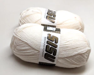 2 madejas de calcetín Sisu combinadas de Noruega 80 % lana virgen/20 % nailon dedos pequeño - Imagen 1 de 2