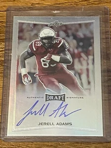 Autógrafo de novato de fútbol americano Leaf Metal Draft 2015 #BA-JA1 Jerell ADAMS 🙂 - Imagen 1 de 2