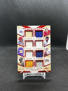 2022 Leaf In The Game Camp Lafleur Rose Griffey Shaq Malone Manning Bonds 22/25