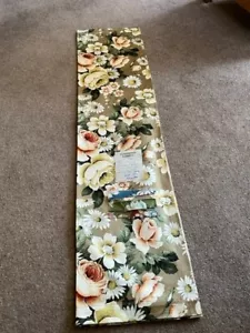 Rich Vintage Sanderson Baumwolle Satin Vorhang Stoff PETRA - Bild 1 von 2
