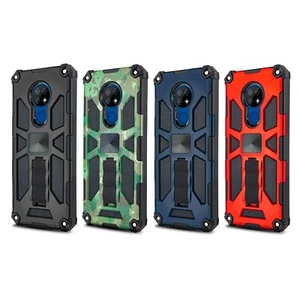 Für Cricket Ovation AT&T Radiant Max Hybrid Ständer Handy Hülle mit Glasscheibe - Bild 1 von 41