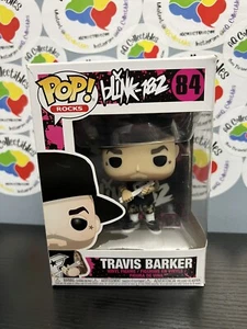 Funko POP! Rocks Blink 182 Travis Barker #84 Vinyl Figure Brand New Vaulted - Picture 1 of 8