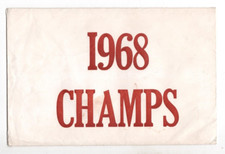 1968 Detroit Tigers Picture Pack, World Series, Team Photo, Very Rare, Al Kaline