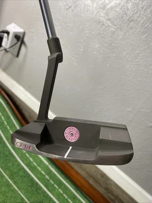 Ladies Boccieri Heavy Putter C2-DF Leather Grip Right Handed - Image 1 of 4