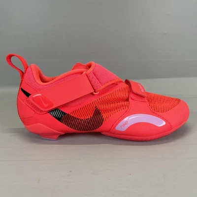 Nike SuperRep Cycle Shoes Womens 6.5 Pink Clip-In Indoor Cycling Spin Biking - Image 1 of 4