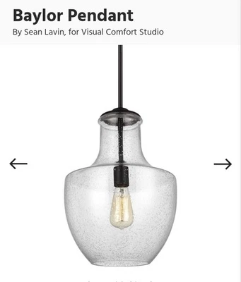 Generation Lighting ORB Pendant Oil Rubbed Bronze 1-Light - Image 1 of 4