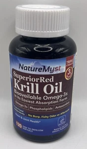 Aceite de Krill NatureMyst, 1000mg, Omega 3s, DHA EPA y Astaxantina.EXP: 4/26 GRATIS 🚢 - Imagen 1 de 3