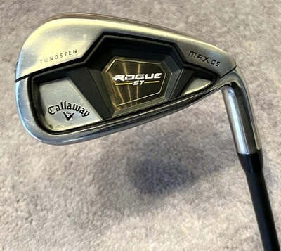Callaway Rogue ST Max OS Single 7 Iron LITE, Project X Cypher Fifty 5.0, 9-10 - Image 1 of 4