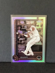 2025 Topps Chrome - Manny Machado #53 Sepia Refractor - Picture 1 of 2