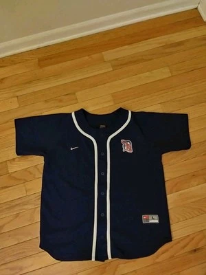 Ivan Rodriguez Detroit Tigers MLB Vintage Nike Team Jersey Youth Size L (16/18) - Image 1 of 4