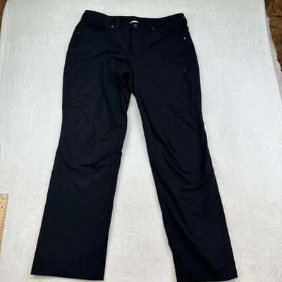 Pantalones cargo para mujer Duluth Trading CoFlexpedition negros mezcla de nailon 16 36x33 Foto 1 de 4