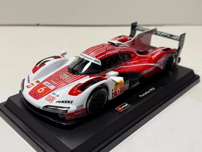 Porsche 963 #6 Le Mans Bburago 1/24 1:24 Modell Modellauto rot