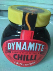 Dynamite Chilli Marmite Rare Collectors Jar 250gm - BBE APRIL 22 - Picture 1 of 2
